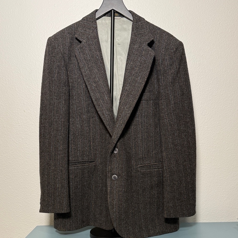 Vintage Brazilian Wool Blazer Coat